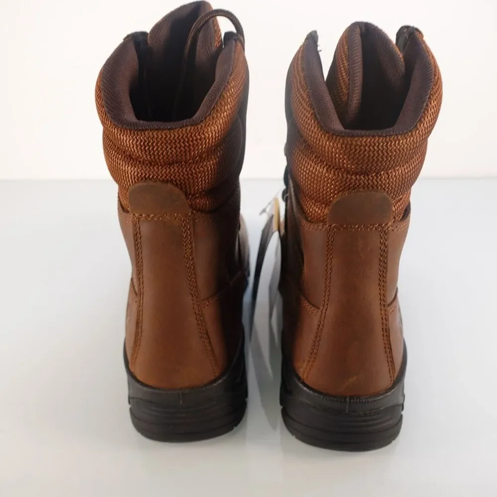Herman Survivors Jason III Mens Steel Toe Work Boots Brown Leather Size 7.5W New